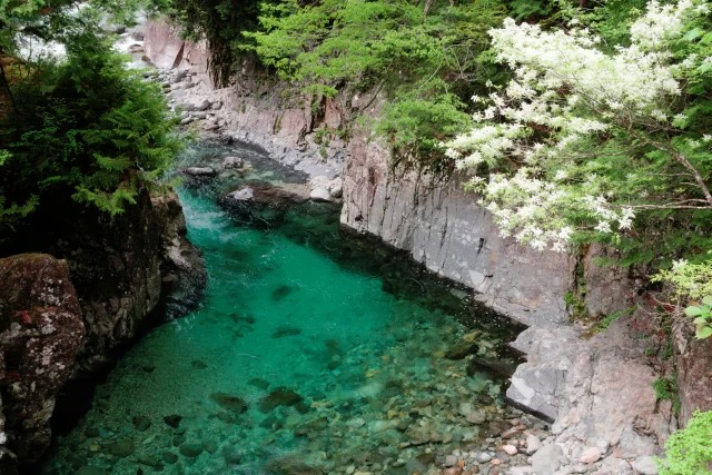 阿寺渓谷